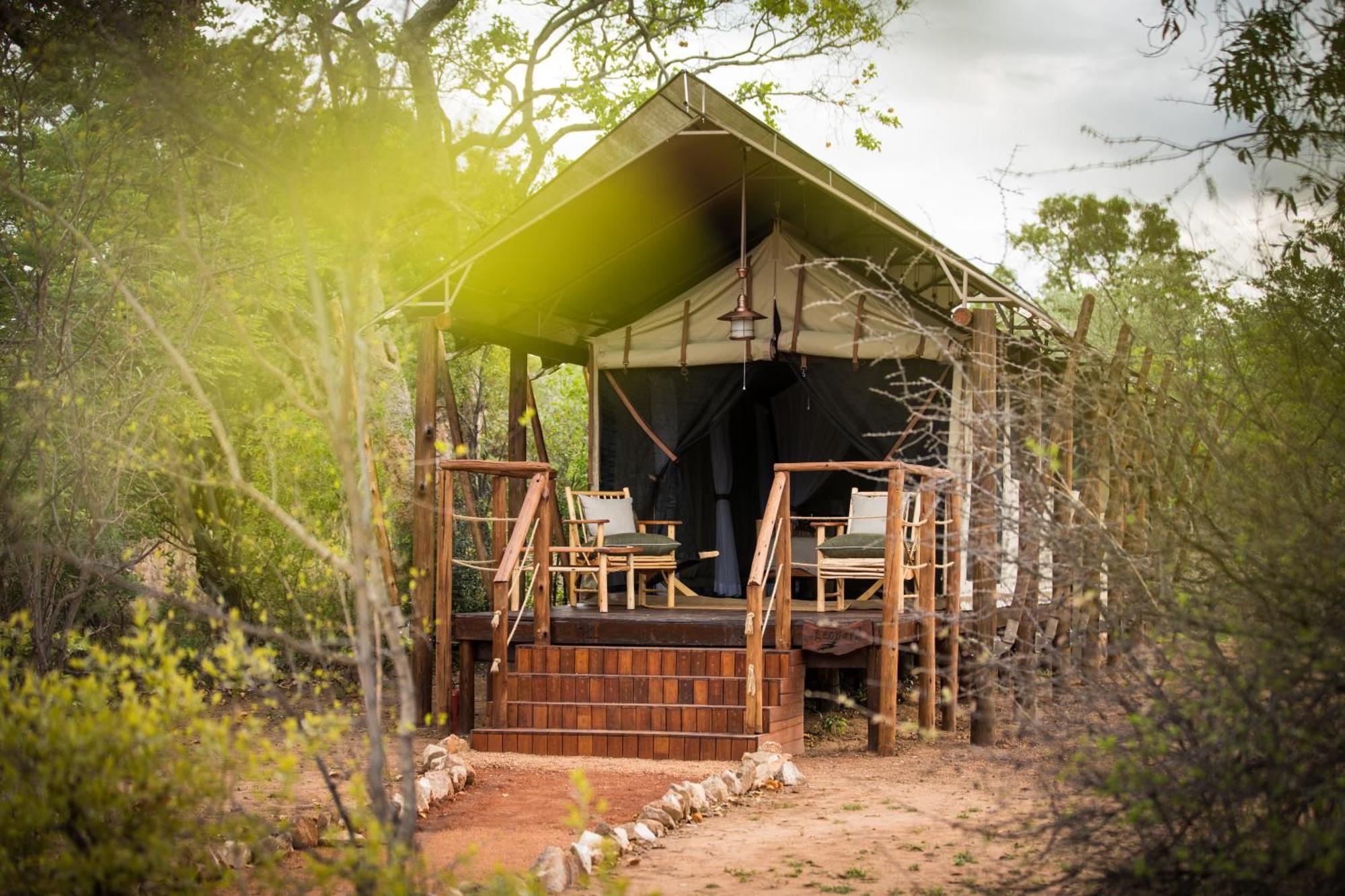 夸福贝斯帐篷野生动物园露营地 Mabula Game Reserve 外观 照片